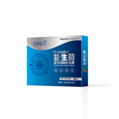 Gesundheitsprobiotische Nahrungsergänzung, gefriergetrocknete Tabletten OEM