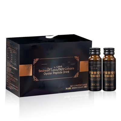 Peptid-Getränk Soems LOGO Sealwort Cordyceps Militaris Oyster verbessern Ausdauer-männliches Gesundheitswesen-Mundflüssigkeit