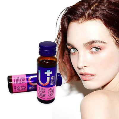 OEM 6000 mg Natriumhyaluronsäure, Aminosäure für Erwachsene, Anti-Aging-Kollagen, orales flüssiges Schönheits-Haut-Kollagengetränk