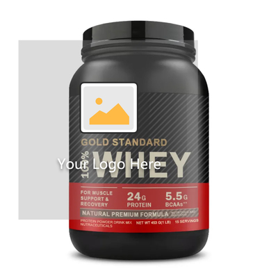 Molkeproteinergänzungs-Molkeproteinpulver Soemgroßhandels-Goldstandards 2lb