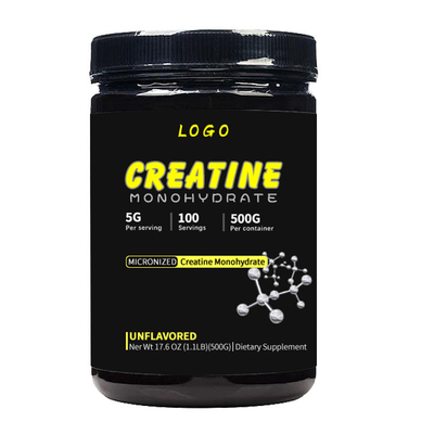 OEM Nahrungsergänzungsmittel Kreatin-Monohydrat 500 g Molken-Kreatin-Monohydrat-Pulver