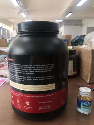 Eigenmarken-Molkeprotein-Isolat-Pulver-Körper-Muskel-errichtendes Goldstandard-Protein-Pulver 100% Soems 5lb