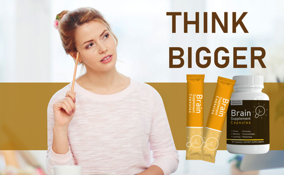 Soem erhöhte Gedächtnis und Konzentration moderner Brain Supplement Powder For Students, Erwachsene und ältere Menschen