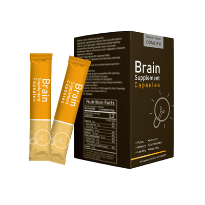 Soem erhöhte Gedächtnis und Konzentration moderner Brain Supplement Powder For Students, Erwachsene und ältere Menschen