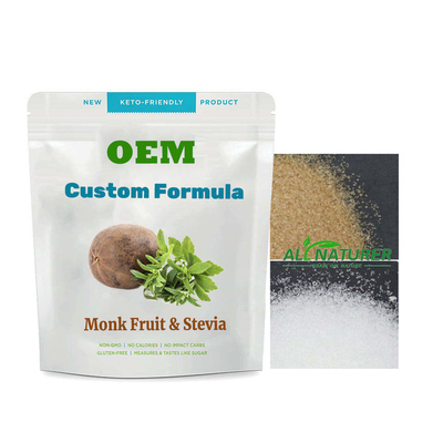 Nullkalorie Soem-Pulver-Mischungs-Süßstoff-Mönch-Fruit Extract Stevia-Erythritol-Pulver