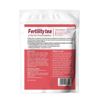 Die Ergiebigkeits-Schwangerschafts-Tee Soem-Detox der Frauen, der uterine Ergänzung säubert