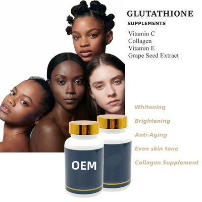OEM Effective Healthy Beauty Supplement Glutathion-Hautaufhellungskapseln