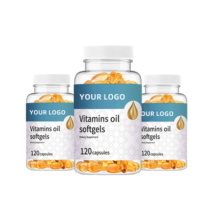 OEM 5000iu Vitamin D3 Kapseln Softgel Kalziumergänzung OEM Vitamin D3 K2 Softgel