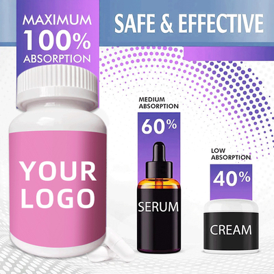 OEM Rapid Absorption Whitening Glutathion Whitening Pills Hautaufhellungskapseln
