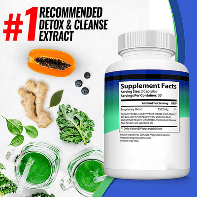 Gewichtsverlust OEM-Kapsel Frozen Detox Sea Moss Apfelessig-Kapsel Schlankheitskapseln
