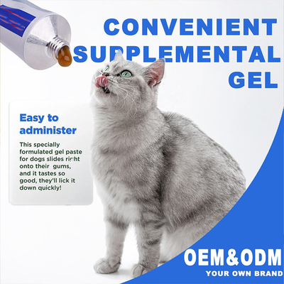 OEM&amp;ODM-Hund Cat Vitamins Minerals Healthy Care ergänzen Nahrungs-Plusgel des Haustier-120g