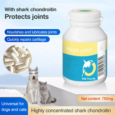 ergänzungen Soems des Haustier-750mg/Pc Ernährungshohe Konzentrations-Haifisch-Chondroitin-Kapseln