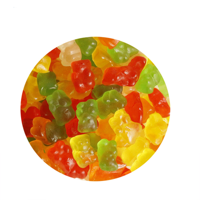 Frucht-Aroma-gummiartige Tablet-Süßigkeits-Mischfarbe-Soem 2.5kgx6bags/Carton