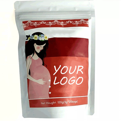 OEM Womb Toxins Warm Womb Detox Women Fertility Tea hilft bei der Reinigung der Uteruspräparate von Frauen, um schwanger zu werden.