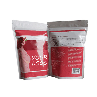 OEM Womb Toxins Warm Womb Detox Women Fertility Tea hilft bei der Reinigung der Uteruspräparate von Frauen, um schwanger zu werden.