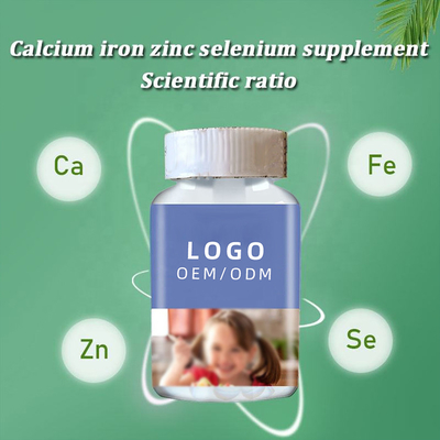 Kalziumeisen-Zink-Selen-kapseln mehrere Element-Nahrungs-Ergänzungs-Erwachsen-Kinder Tee ein