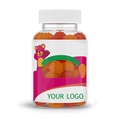 Der Melatonin Gummies Logo Label Multivitamin-Kinder für guten Schlaf