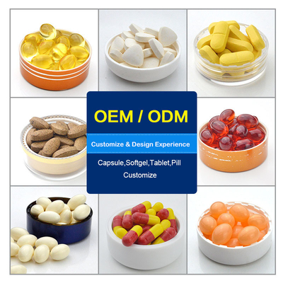 Eigenmarken-Harzöl ISO 22000 A bis z-Multivitamin-Tablet für die Haut-/die Augenpflege-Gesundheit der Männer