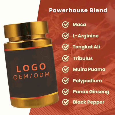 Die ergänzungs-Chinese-Herb Horney Goat Weed Tabletss der erwachsenen Männer Ernährungsnatürliche Betriebsbelebende Nieren-Kapsel