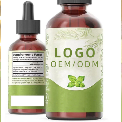 Erhöhen organisches natürliches Oregano-Öl OEM/ODM Immunität verbessern Gesundheits-Antioxidansgewichtsverlust-Oregano-Öl-Tropfen