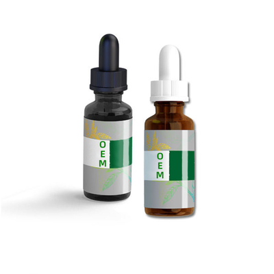 500mg Gaba ergänzt Tropfen-Schlaf Melatonin Gummies L-Theanine flüssigen für Schlaf