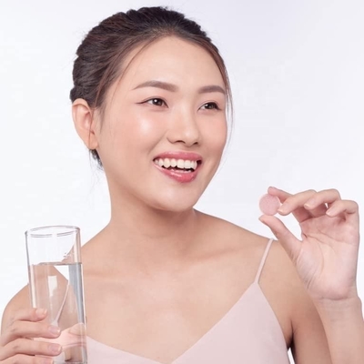 Enthäuten Sie das Weiß werden von Soem-Pillen-Eigenmarken-Glutathions-Vitamin- Cschäumenden Tablets für Antioxidansdiätetisches