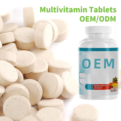 Nahrungsmittelgrad Soem-Pillen-Gesundheit vegetarische kaubare Multivitamin-Tablets