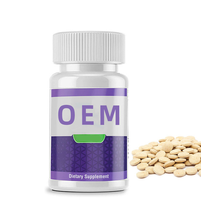 Kaliumjod-Tablet-Schilddrüsen-Stützjod-Ergänzungs-Pillen DER ODM-Soem-Jod-Tablet-65mg