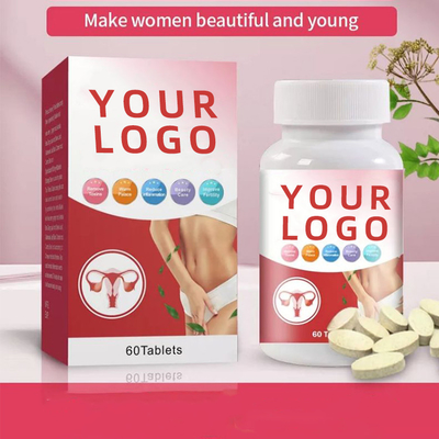 Kräuterdetox-faserartige Reinigungspillen die Gebärmutter weibliche Ergiebigkeits-der faserartigen Tablet-Frauen natürlicher chinesischer warmer