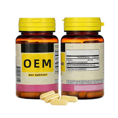 Männliche Frauen-Ernährungsergänzungs-Gesundheit Diindolylmethane-Kapseln