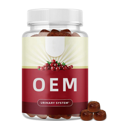100% natürliche Frauen-Ernährungsergänzungs-Moosbeerenprobiotic Gummies-Harntrakt-Moosbeernahrungsmittelergänzung