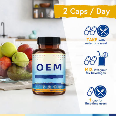 Die Eigenmarken-Frauen, die ernährungsmäßig sind, ergänzt der Frauen, die mit verdauungsfördernden Enzymen für Vagina Probiotic sind