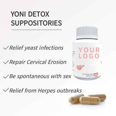 Das saure BorZäpfchen der antibakteriellen Frauen für Vaginal Health Yoni Pop Pills