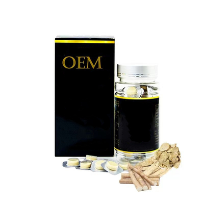 Gesundheitliche Nahrung Maca Ginseng Tabletten Immunität Stärkung der männlichen Kraft Gelbe Essenz gepresst