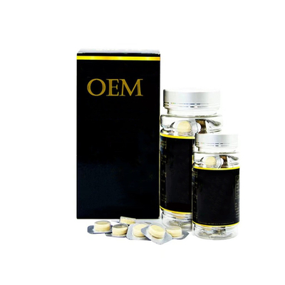 Gesundheitliche Nahrung Maca Ginseng Tabletten Immunität Stärkung der männlichen Kraft Gelbe Essenz gepresst