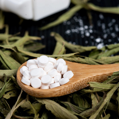 Süßigkeitsstufe hoch Tabletten Süßigkeiten Lebensmittelstufe Stevia-Extrakt Süßungsmittel