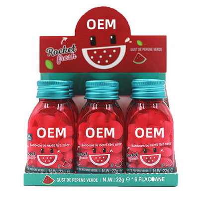 Vitamin-infusionierte Minz-Süßigkeiten Zuckerfrei Minz-Frisch-Süßigkeiten mit essentiellem Vitamin